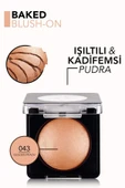 FLORMAR BAKED BLUSH-ON YÜKSEK PİGMENTLİ & DOĞAL IŞILTILI FIRINLANMIŞ ALLIK  043 GOLDEN PEACH thumbnail 6