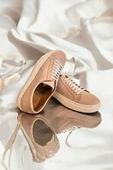 Pudra Hakiki Deri Comfort Taban Sneaker - 1
