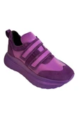 Mor Hakiki Deri Comfort Taban Sneaker - 2
