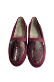Bordo Hakiki Deri Comfort Taban Günlük Ayakkabı - 3