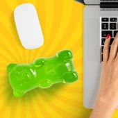 Mustard Gummy Bear Mouse Bilek Desteği - Yeşil - 3
