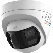 HIKVISION 6MP DOME 2,8mm DS-2CD1367G2HP-LIUF/SL IP Güvenlik Kamera Çift Lensli Color,Çift Yönlü Ses, IP67 thumbnail 1
