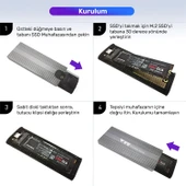 VIT 4TB TAŞINABİLİR DİSK | USB 3.1 Gen 2 | Metal Kasa V004TB - 7
