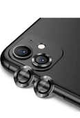 Iphone 13/13 Mini Uyumlu Kamera Koruyucu Lens Mercek Metal Çerçeveli 2li Set - 2