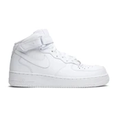 Nike Air Force 1 Mid 07 Leather Triple White - 1