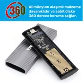 VIT 4TB TAŞINABİLİR DİSK | USB 3.1 Gen 2 | Metal Kasa V004TB - 5