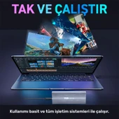 VIT 4TB TAŞINABİLİR DİSK | USB 3.1 Gen 2 | Metal Kasa V004TB - 8