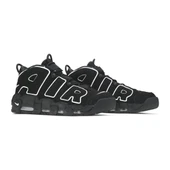 Nike Air More Uptempo Black White - 3