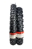 ENDURO LASTİK TAKIMI 120/80-18 VE 90/90-21 TT + İÇ LASTİK SET(ÖN VE ARKA) - 1