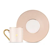 Jumbo Navy 2'li Kahve Fincan Takımı Beige - 5