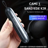 Coofbe Araç Emniyet Kemer Kesici Ve Araç Cam Kırıcı Araç Emniyet Çekici Araç Acil Durum Kiti Sharp Tool Safety Hammer - 9