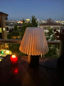 Dekoratif Elektrikli Masa Lambası-Gece Lambası - 5