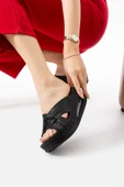 Albishoes Hanne Anatomik Air Taban Masaj Teknolojisi Yumuşak Rahat Comfort Günlük Sabo Kadın Terlik - 3