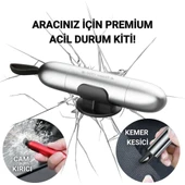 Polham 2in1 Araç İçi Cam Kırıcı ve Emniyet Kemer Kesici, Premium Acil Durum Kiti, Hayat Kurtarıcı - 11