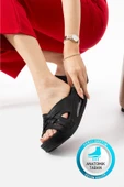 Albishoes Hanne Anatomik Air Taban Masaj Teknolojisi Yumuşak Rahat Comfort Günlük Sabo Kadın Terlik - 1