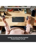 Logitech ERGO M575 Kablosuz İztopu Özellikli Konforlu Ergonomik Mouse - Siyah - 4