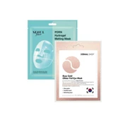Dermal Pdrn Eriyen Maske Nemlendirici Cilt Onarıcı Şeffaf Jel Maske 34 gr ve Göz Maskesi Rose 4 gr. thumbnail 1