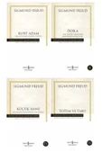 Sigmund Freud 4 Kitap Set / Kurt Adam - Dora - Küçük Hans - Totem ve Tabu - 1