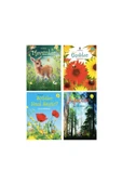 Ilk Okuma Mevsimler - Çiçekler - Bitkiler Nasıl Büyür? - Ağaçlar- 4 Kitap Set - 1