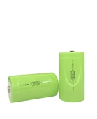 1.2V 9000 Mah Ni-Mh D Size Şarjlı Pil - Başlı / Top Head - 1