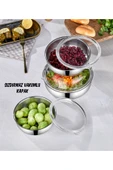 Steel&More  3’lü Çelik Saklama Kabı 6 Parça - 3