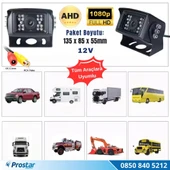 AHD 1080P/720P Büyük Gece Görüşlü RCA AV Soketli Kamyon Tır Otobüs Kamerası - 4