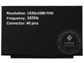 HP Victus Gaming 16-r0028nt (7P6L2EA) Notebook uyumlu Lcd Ekran, Panel - V2 QHD 165Hz - 2