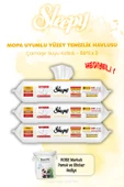 Sleepy Mopa Uyumlu Arap Sabunlu Islak Mendil 50'li x 3 ve ROSIE - 1