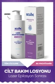 Unisex Lazer Epilasyon Ve Ağda Sonrası Panthenol Cilt Bakım Losyonu Nemlendirici Krem 200 ml - 1