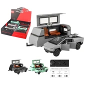 XHD-B3230-Vardem Çek Bırak Işıklı ve Sesli Truck Model Karavan 1:32 - 1