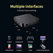 Castu İ96 Z8 Plus 4K Android TV 2GB Ram-16GB Hafıza /Wifi/Lan/BT/HDMI/2xUSB/TF-Kart - 3