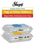 Sleepy Easy Clean Kireç Sökücü ve Yağ Çözücü Havlu 30'lu 2 Paket thumbnail 1