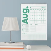 2025–2026 Akademik Takvim, Ağustos Başlangıçlı Takvim, Önceki Sonraki Ay Takvim, Aylık Planlayıcı Takvim, Yıl Ortası Tak - 1