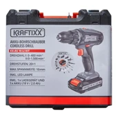 Kraftixx by Einhell KX-AS 18 Li Kit Akülü Darbesiz Vidalama Matkap 1x2 Amper 4514000 thumbnail 2