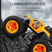 Kumandalı 33 CM Dev Off-Road Araba 15KM/H Hızlı, Şarjlı, 2.4GHz RC Tırmanıcı Arazi Aracı 9030-3F - 4