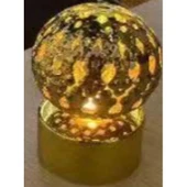 12 li Ramazan Ayaklı Led Işık Gold Renk Gün Işığı - 1