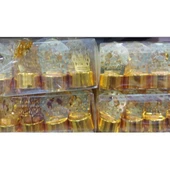12 li Ramazan Ayaklı Led Işık Gold Renk Gün Işığı - 2