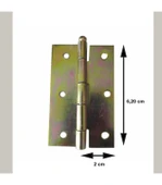 Avmdepo  Yaprak Menteşe 2,5 cm - 3