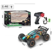 1:10 Kumandalı Dev Off-Road Araba – 15KM/H Hızlı, Şarjlı, 2.4GHz 40 CM RC Arazi Aracı - 1