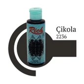 Rich Multi Surface 2236 Çikolata Akrilik Boya 120 cc - 3