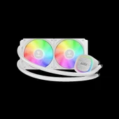 Gamdıas Aura Gl240 V2 Wh, White Edition, 240mm,  Rgb, 2 Fanlı,cpu Sıvı Soğutma - 3