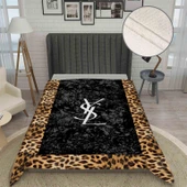 Tek Kişilik Pike Leopar Desenli Dijital Baskı Yazlık Pamuk Havlu 160X220 Pike LUXP01 - 1