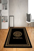 Kaymaz Taban Yıkanabilir Modern Medusa Desenli Dot Taban Halı - 1
