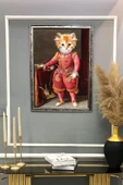 Kedi Tablosu Portresi 50x70CM - 2