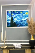 Van Gogh Yıldız Işığı Tablosu Portresi 50x70CM - 2
