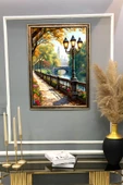 Doğa ve Manzara Desenli Çerçeveli Duvar Tablosu 50x70cm SERENE04 - 2