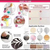 Tropikal Bitkiler Duvar Stickerı Model A - 2