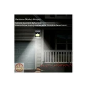 Hareket Sensörlü Solar 48 Led Bahçe Lambası - 2