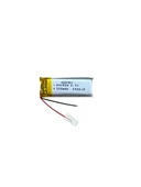 601539 3.7V 300 MAh Li-Polymer Pil Devreli/1.5A - 1