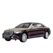 Zhd-b2409 - Vardem  Çek Bırak Işıklı Ve Sesli Model Mb Metal Araba 1:24 - 2